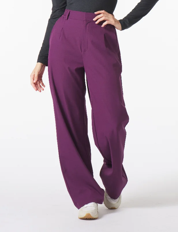 Limited Time Offer Brooklyn Trouser: Mulberry