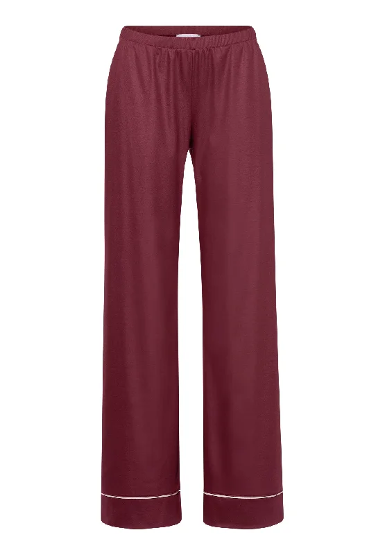 Relaxed Fashion Eleni Pants | Ruby Wine 74986-2423