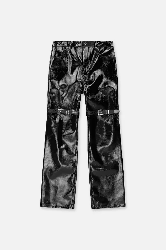 Casual Women's Clothing Online KENNY PANT | SHINY BLACK