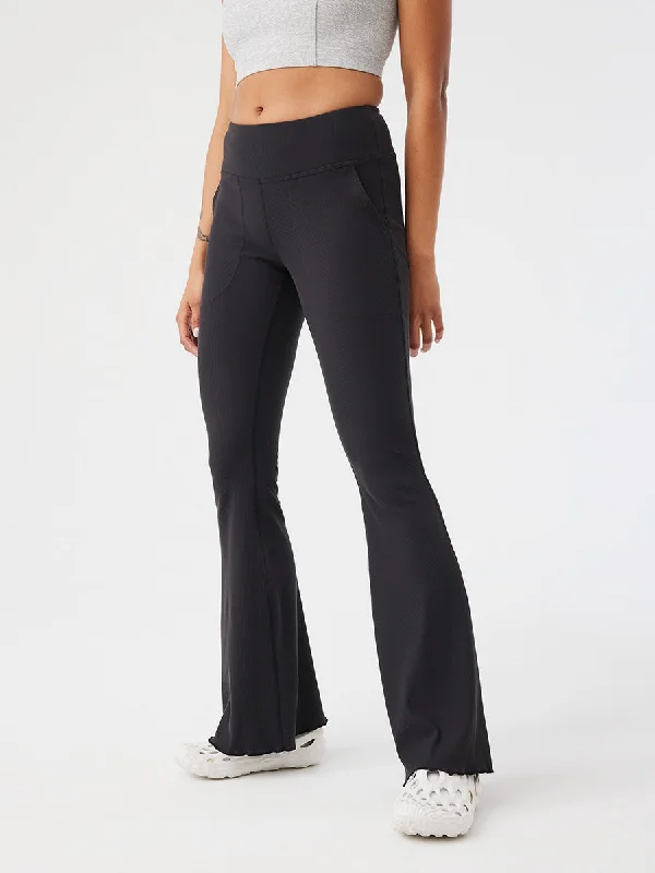 Stay Ahead In Style SuperForm™ Rib Flare Pant