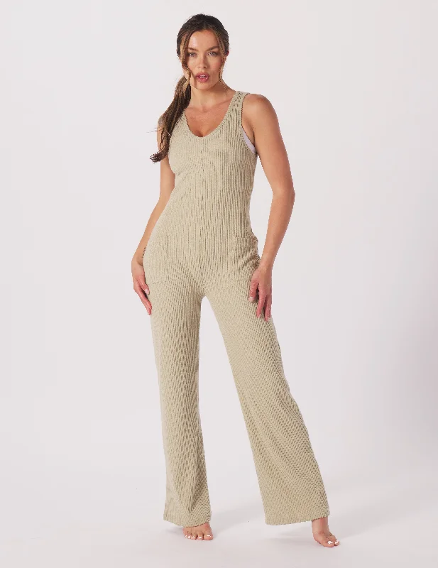 Limited Time Deal Comfort Jumpsuit: Linen