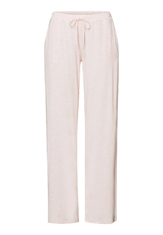 Fashionable Women's Wardrobe Natural Elegance Drawstring Lounge Pants | Rose Melange 74953-2899