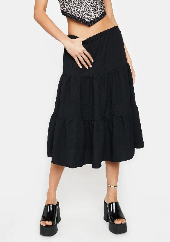 Woman Clothing Midnight Princess Confessions Midi Skirt