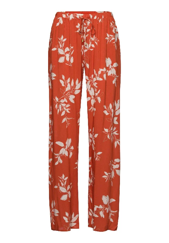 Women's Online Clothing Boutique Sleep And Lounge Pants | Tangerine Flowers 74850-2159