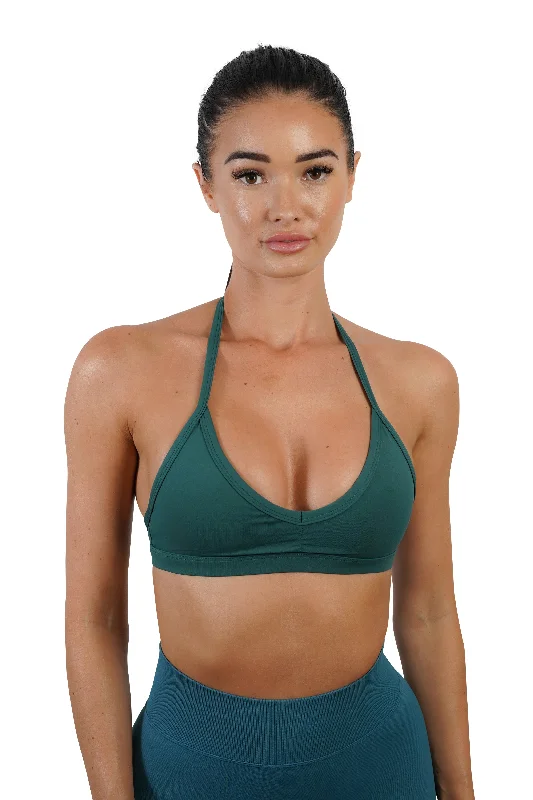 Women's Evening Wear DEFINE BRA - DARK GREEN