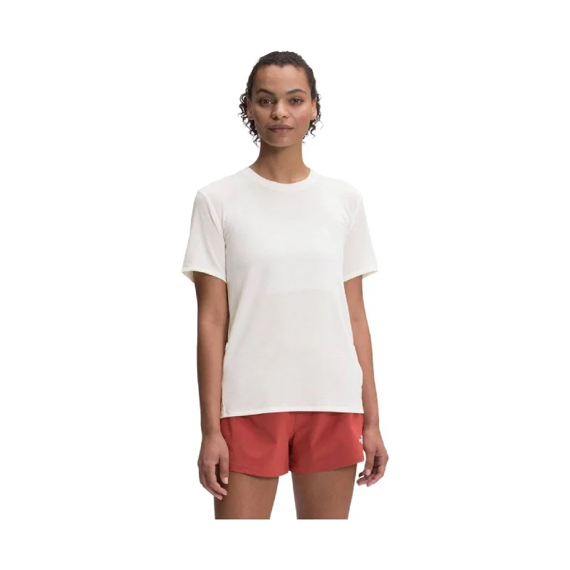 Holiday Glam North Face Women's Wander Short Sleeve - Gardenia White - ONLINE STORE CREDIT/EXCHANGE ONLY