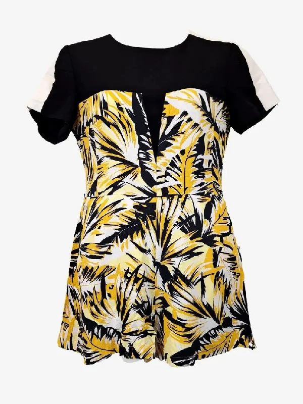 Hot Brand Discounts Cue Vibrant Palm Classy Playsuit Size 14