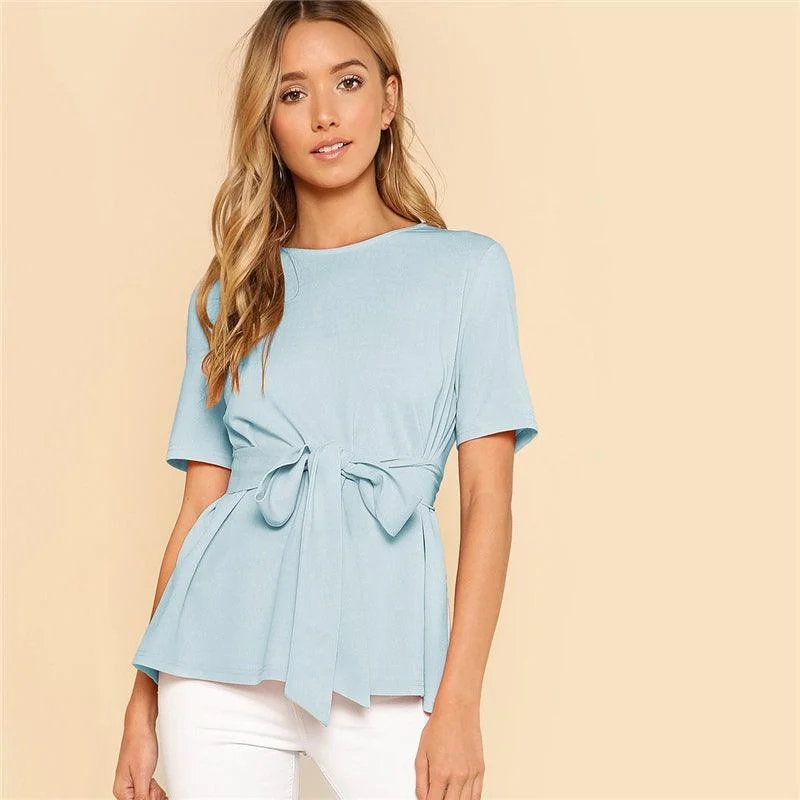 Season Offer BAILEY BLUE BLOUSE