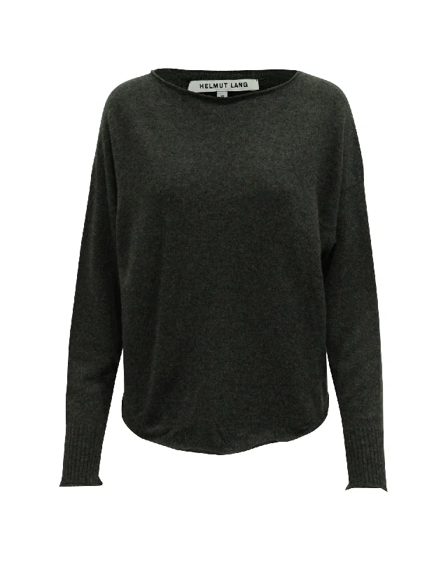 Women Apparel Helmut Lang Sweater in Grey Cashmere