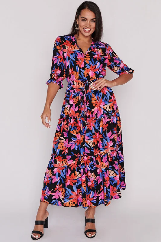 Final Sale Sam Tropical Crush Maxi Dress