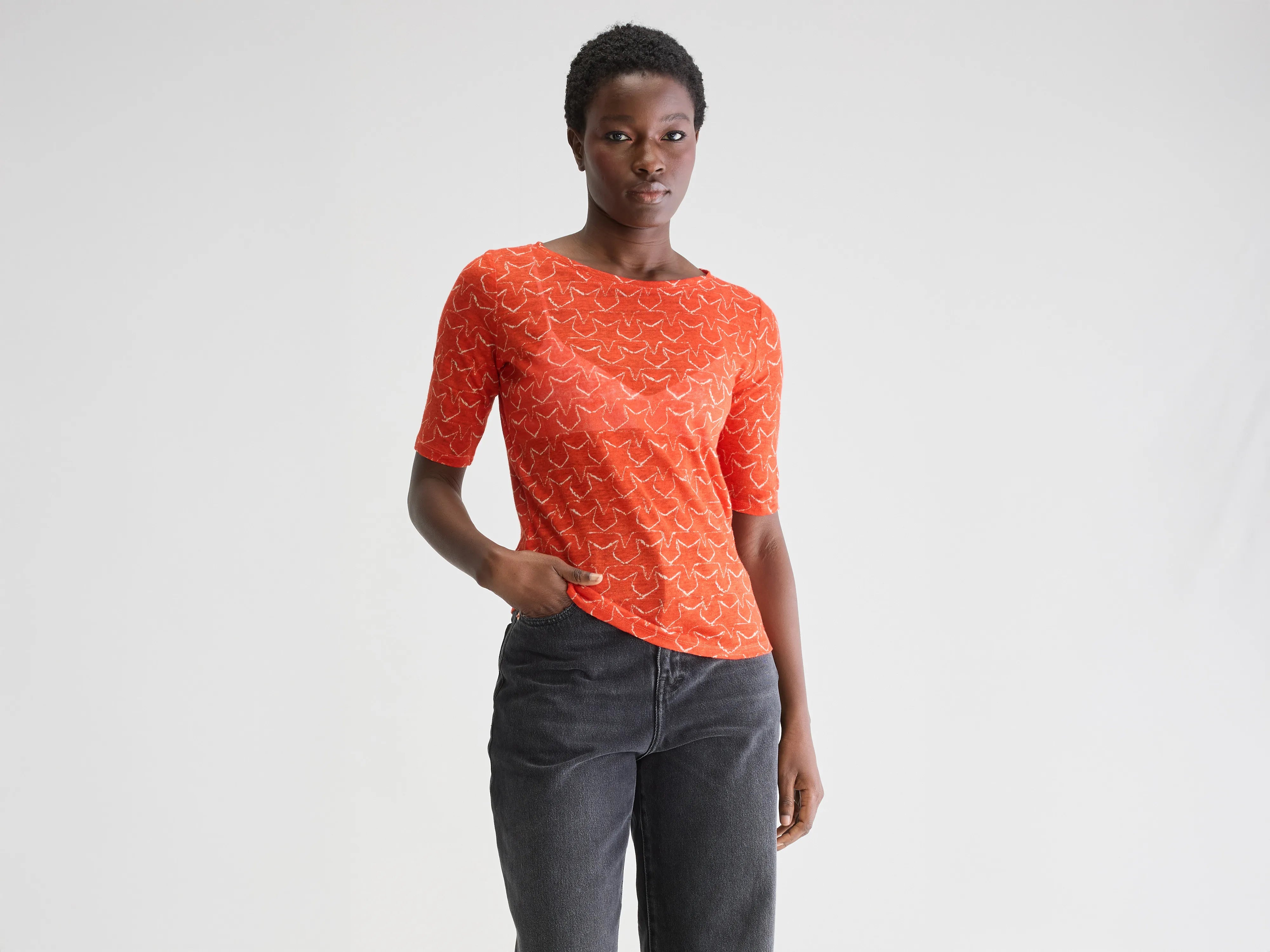 Seasonal Trends Seas slim t-shirt (251 / W / COMBO B)