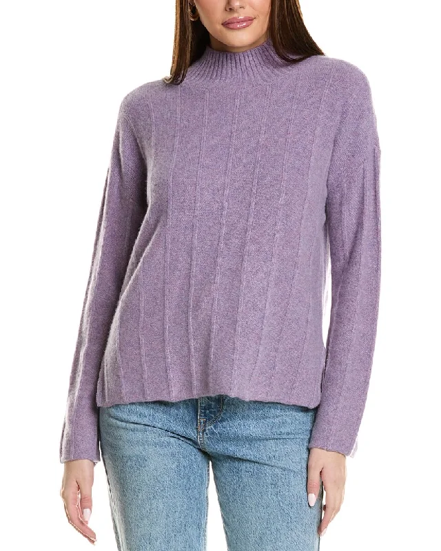 Trendy Boutiques Online Design History Sloppy Turtleneck Cashmere Sweater