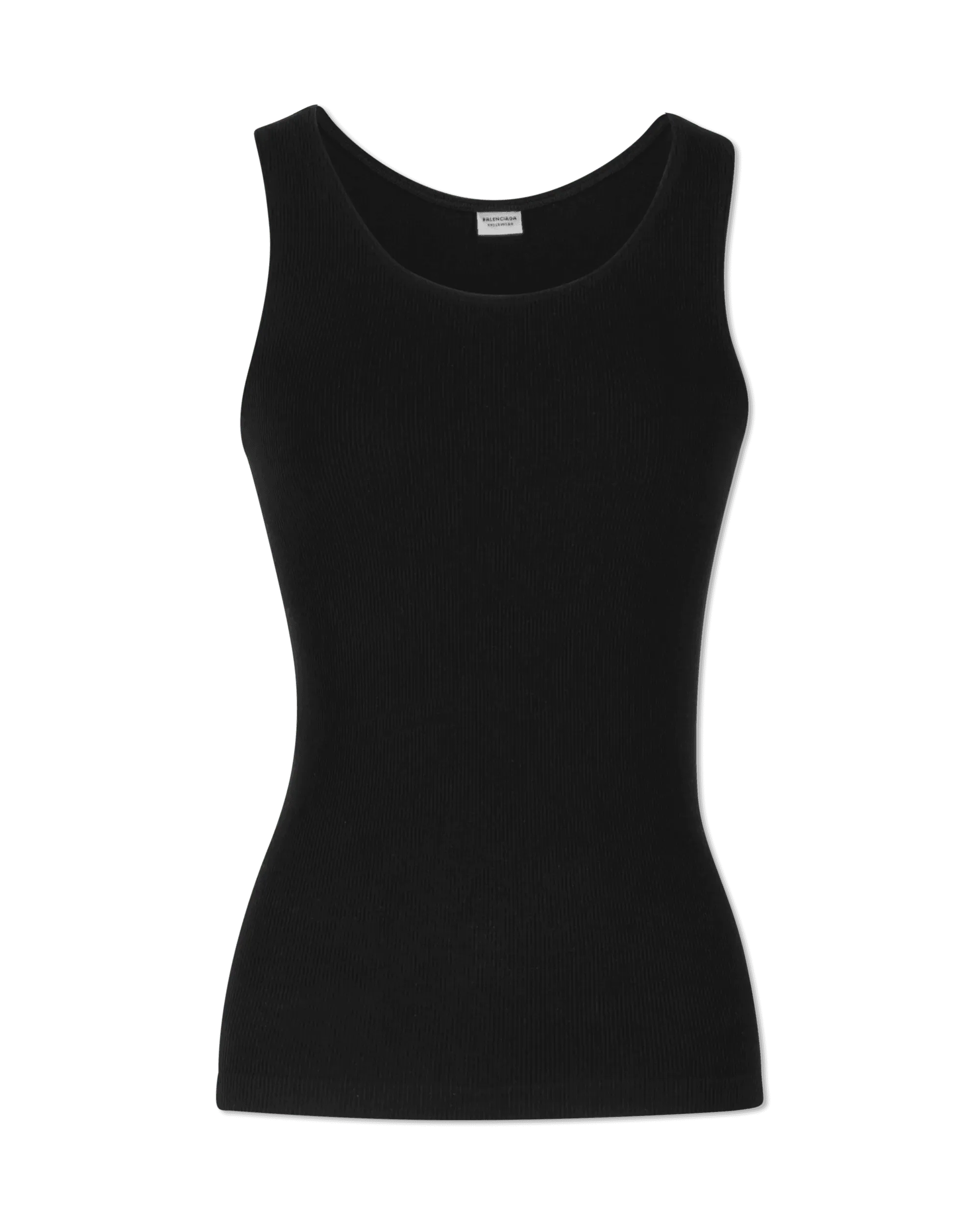 Flash Discount Ribbed Jersey Tank Top