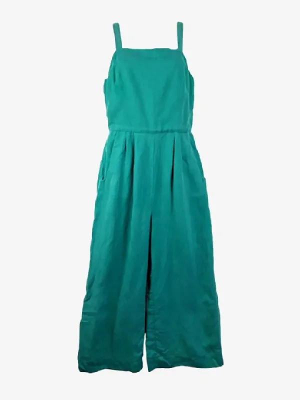 Clothes For Woman Cue Essential Summer Teal Jumpsuit Size 8