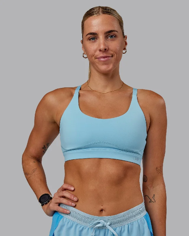 Season Sale Rapid Sports Bra - Sky Blue