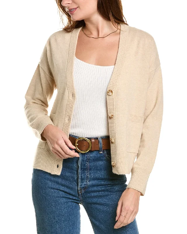 Casual Chic for Women Design History V-Neck Cashmere Cardigan