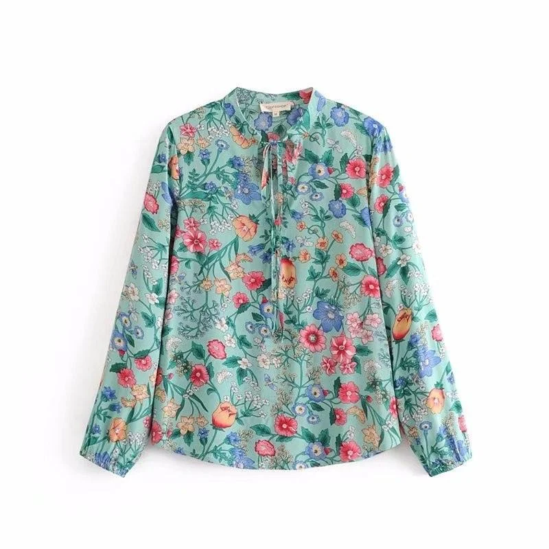 Exclusive Discounts FLORAL BOHO BLOUSE