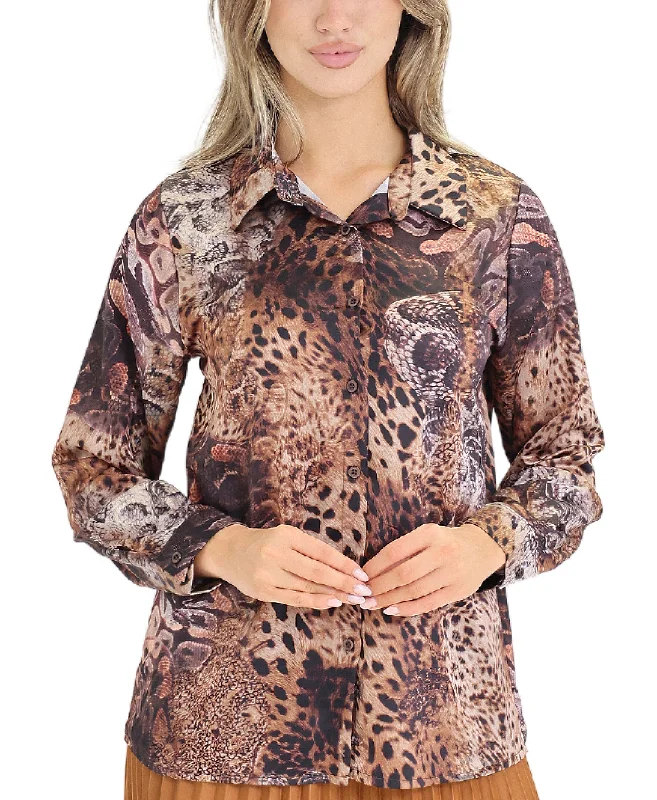 Fashion Essentials Animal Print Blouse