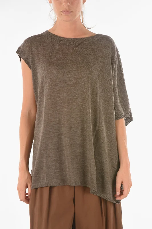 Must Haves Ixos Asymmetical CURLIN Short-sleeve Sweater