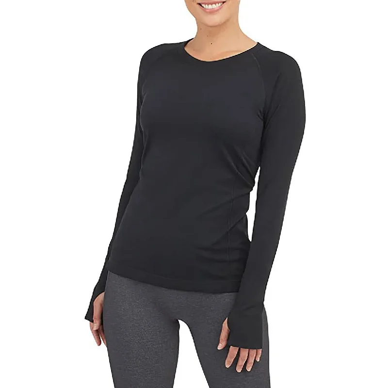 Women Clothes Womens Seamless Long Sleeve T-Shirt