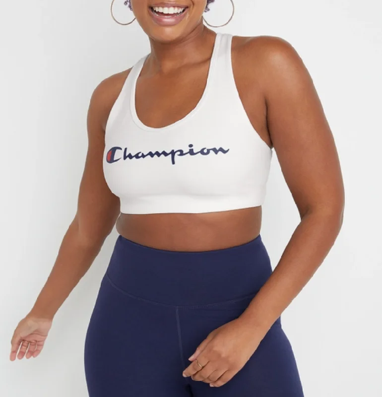 Limited Time Deal Script Logo Sports Bra