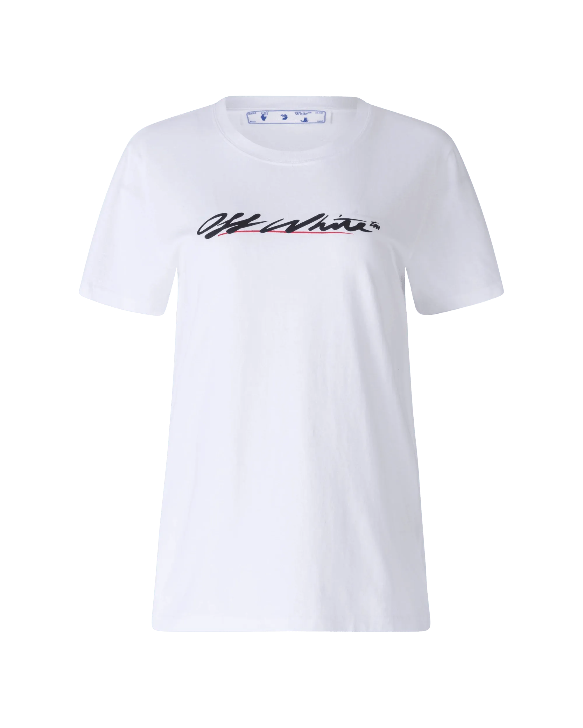 Chic Casual Style Script Logo T-Shirt