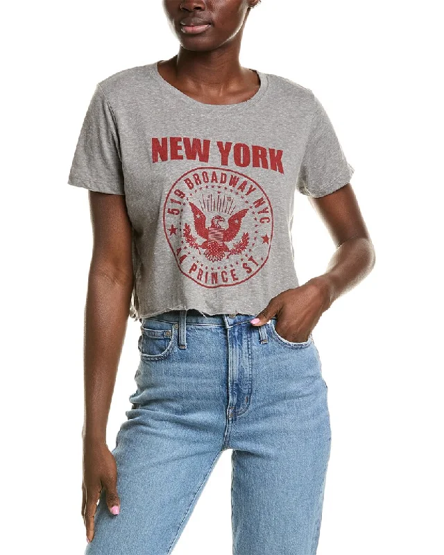 Women Wear Boutique Prince Peter New York Prince Street Crop T-Shirt