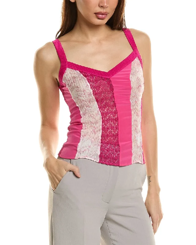 Special Offers, Don't Miss Missoni Silk-Blend Tank Top