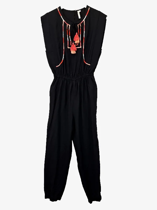 Sporty Streetwear Seafolly Funky Abstract Summer Jumpsuit Size XS