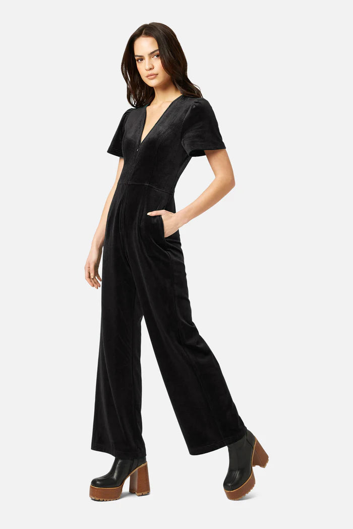 Best Online Boutiques For Women CORRIE BRATTER JUMPSUIT (BLACK)