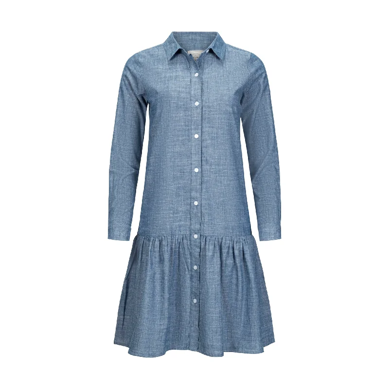 Casual Dresses for Women Organic Drop Waist Shirt Dress