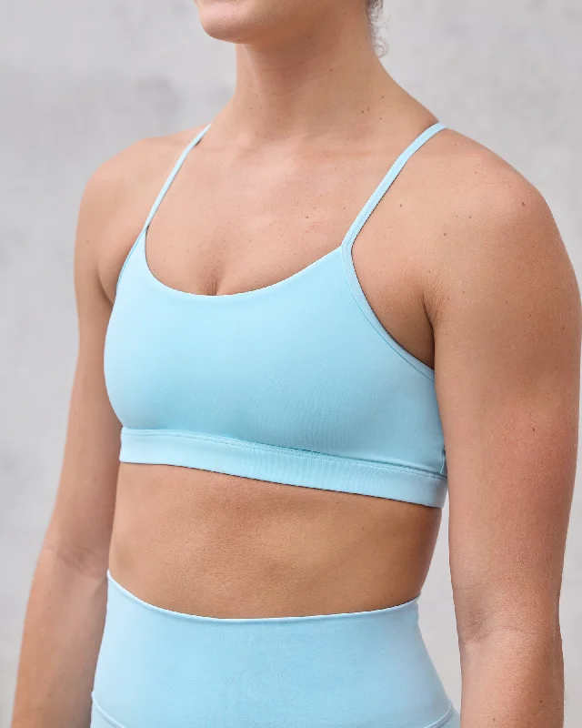 Forward Trendsetter Glow Sports Bra - Crystal  Blue