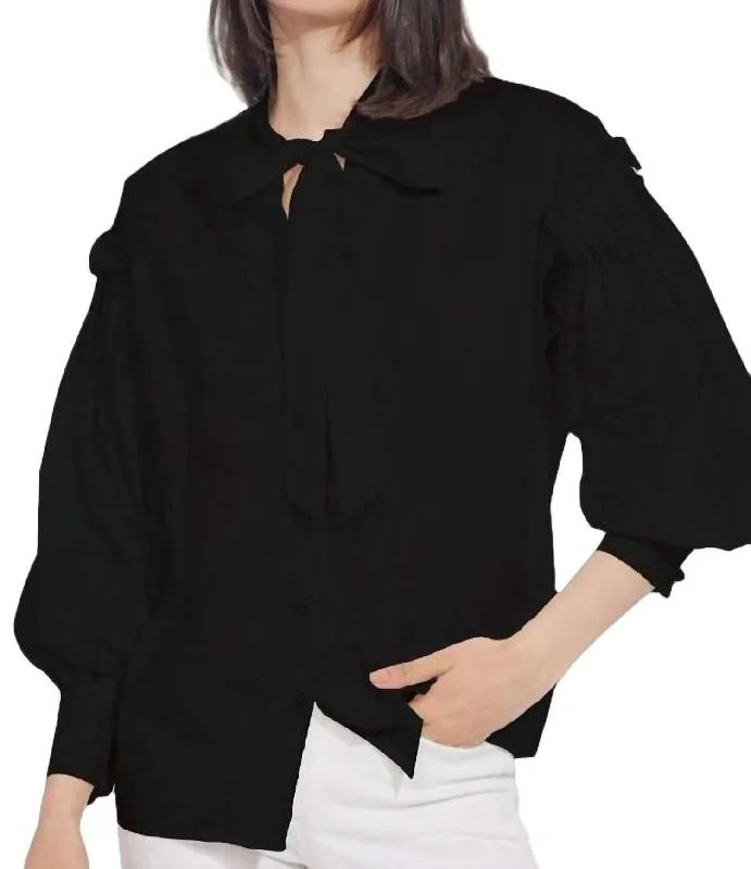 Attire Sale Viola Blouse In Black