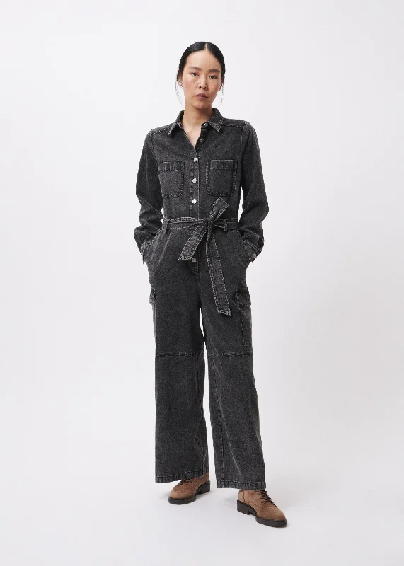 Holiday Special Offers LIDIJA L/S JUMPSUIT (ANTHRACITE)