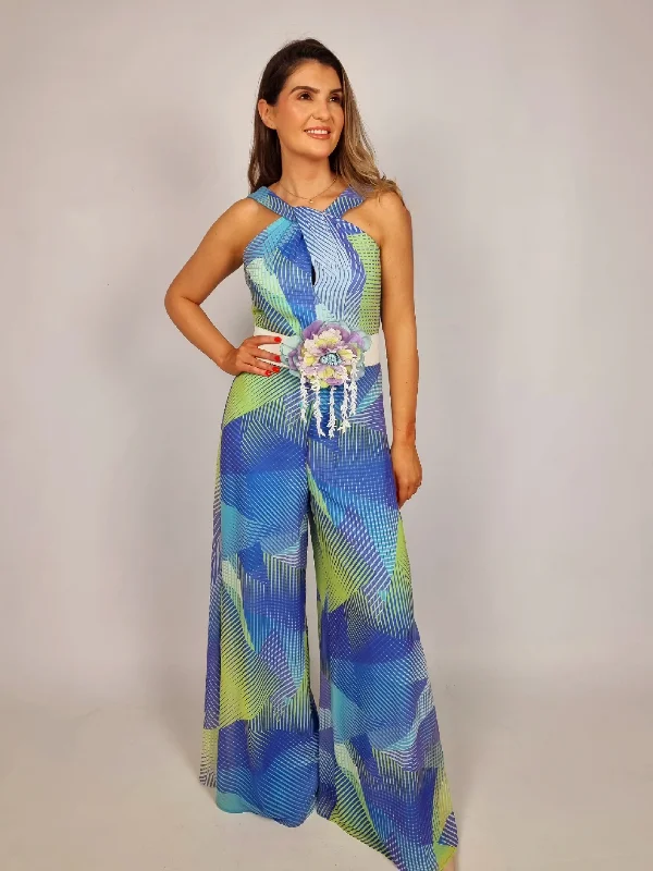 Travel Essentials Laura Bernal Multi Coloured Jumpsuit