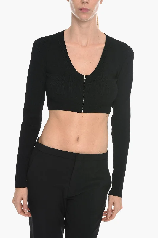 Chic Outfits Birgitte Herskind VANESSA HONG Crop MISS Cardigan With V-Neck And Front Closur