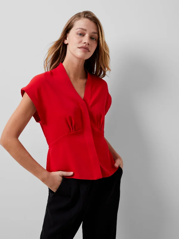 Limited Time Offers Carmen Recycled Crepe Blouse