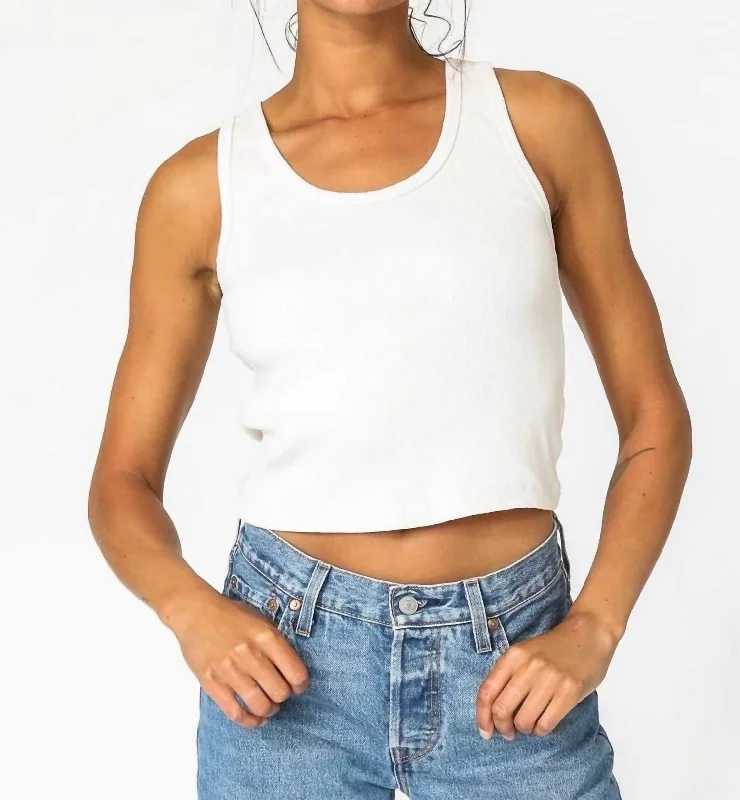 Absurdly Cheap Sale Blondie Tank In White