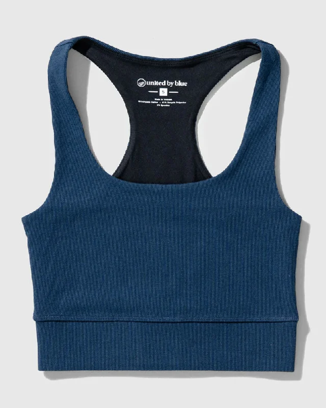 Trend Alert EcoKnit™ Ribbed Sports Bra