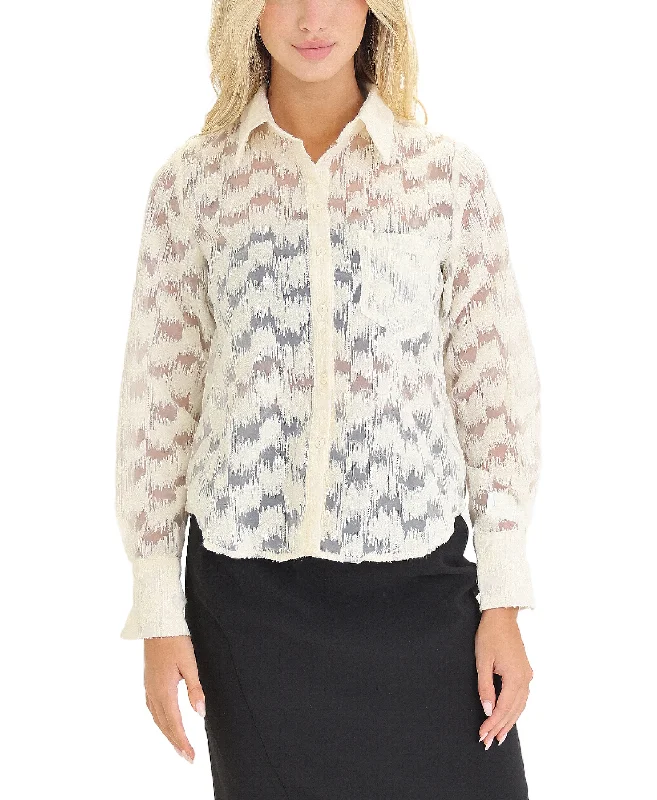 Clearance Sale Burnout Blouse