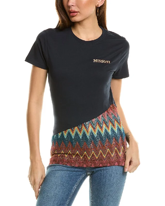 Rocker Chic Fashion M Missoni T-Shirt