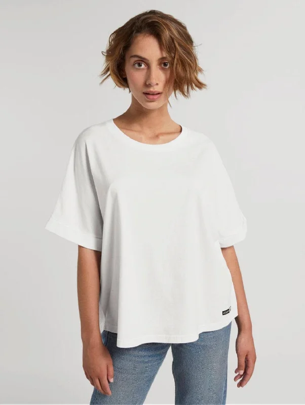 Boutique Styles Vegan Women's Collider Oversized Boxy T-Shirt | Multiple Colours