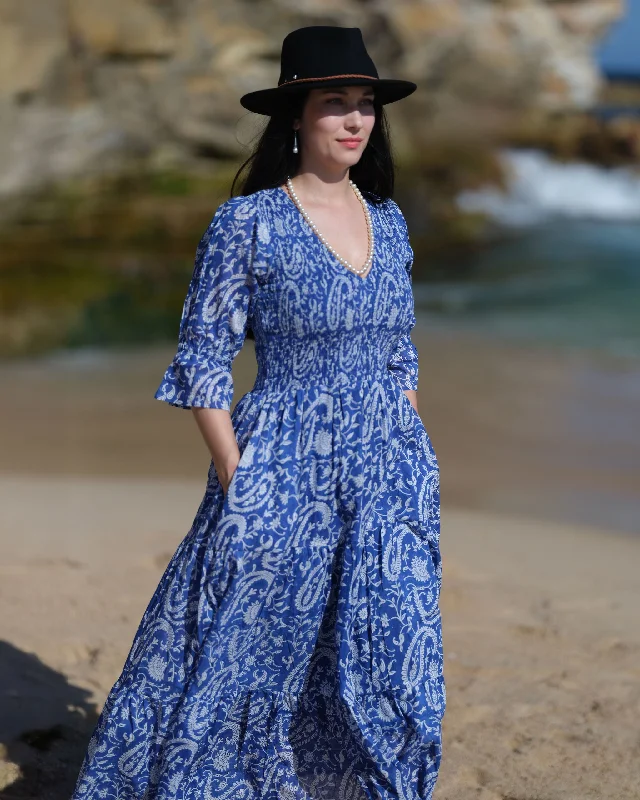 Women's Clothing for All Occasions Kaaya Maxi- Sea Breeze