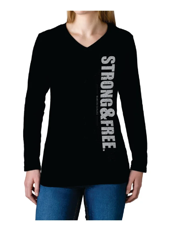 Versatile Outfits Women's Strong & Free™ Logo Long Sleeve T-Shirt