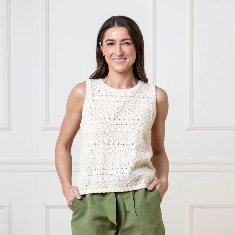 Browse Our Top Products Organic Crochet Sweater Tank