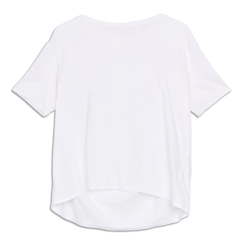 High Street Women's Fashion for Trendy Shoppers Back In Action Short Sleeve Shirt - Resale