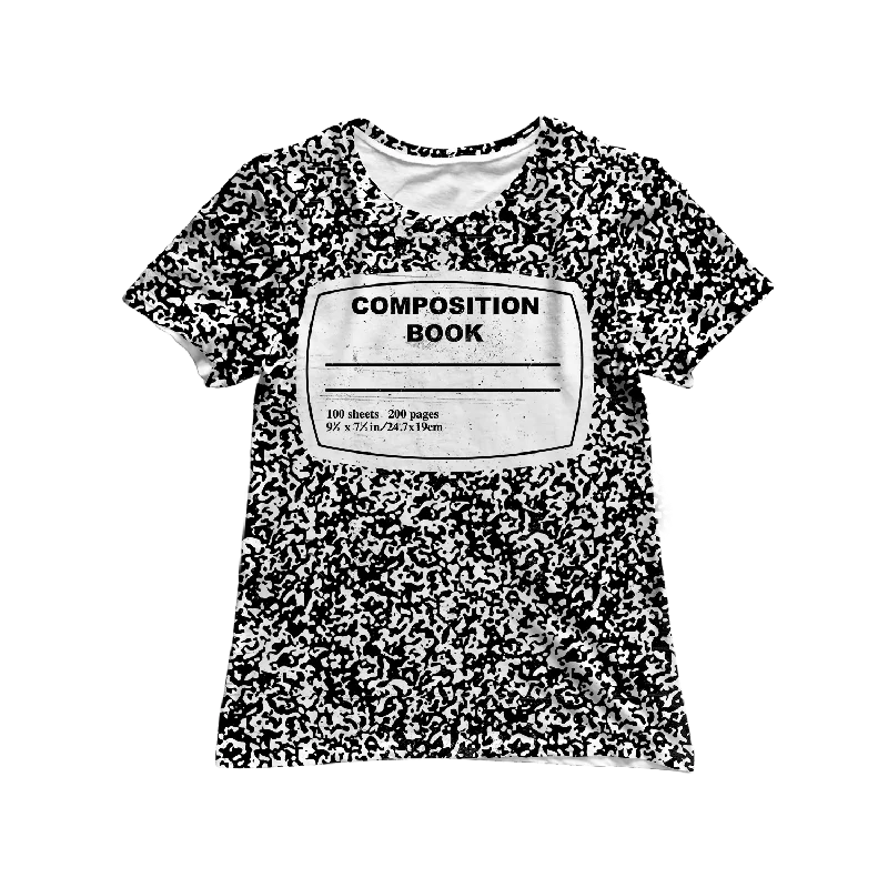 Stylish Women's Apparel Composition Book Women's Tee