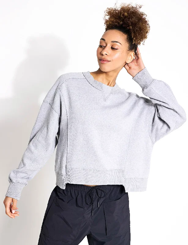 Women's Fashion Essentials Intercept Pullover - Heather Grey