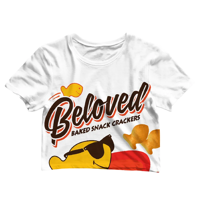 Mega Sales Beloved Goldfish Crop Tee