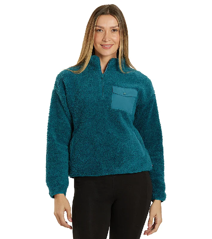 Wardrobe Update Marika Arden Sherpa Pullover Dragonfly